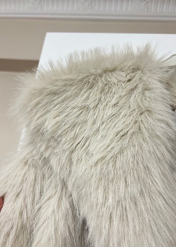 İçi Astarlı Kürk Bej - Görsel 10