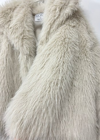 İçi Astarlı Kürk Bej - Görsel 6