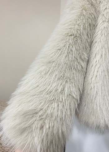 İçi Astarlı Kürk Bej - Görsel 9