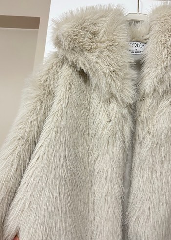 İçi Astarlı Kürk Bej - Görsel 2