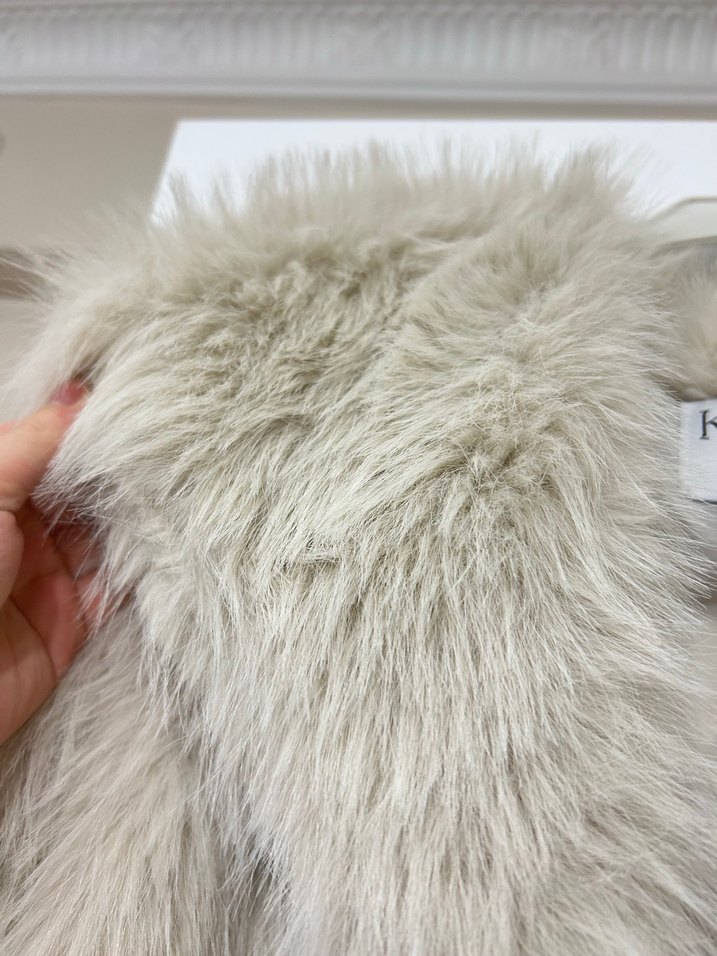İçi Astarlı Kürk Bej - Görsel 4