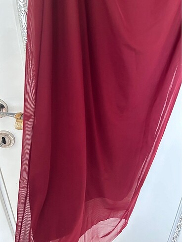 38 Beden bordo Renk Elbise