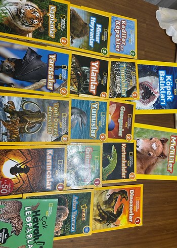 Çocuklar için Doğa ve Hayvan Kitapları Seti - Görsel 2