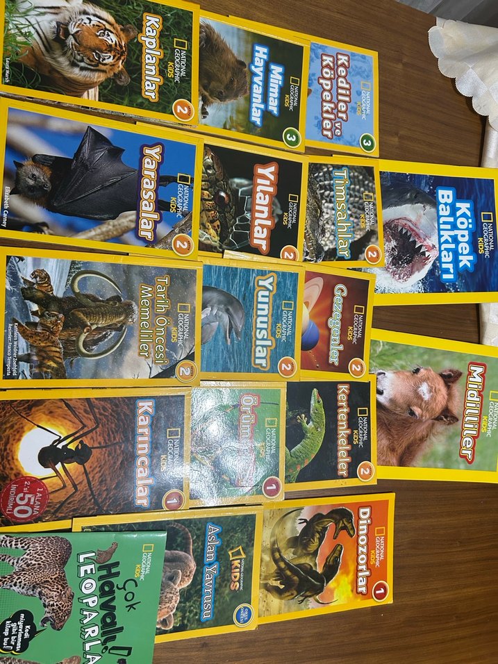 Çocuklar için Doğa ve Hayvan Kitapları Seti - Görsel 2