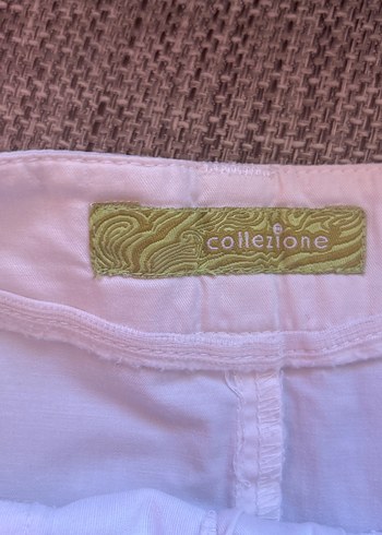 Düğmeli beyaz etek - Görsel 3