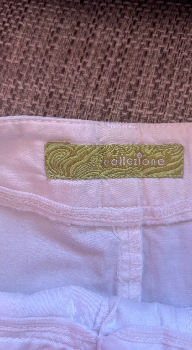 Düğmeli beyaz etek - Görsel 3