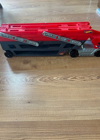 Hot Wheels Kırmızı-Gri Oyuncak araba taşıyıcı