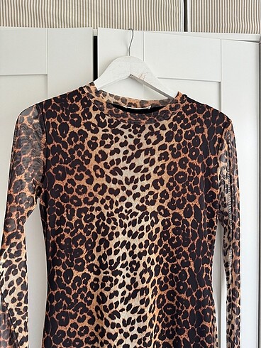 Mango Mango Leopar Elbise