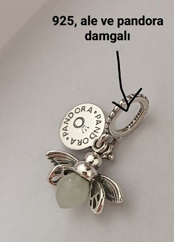 Pandora ateşböceği charm 