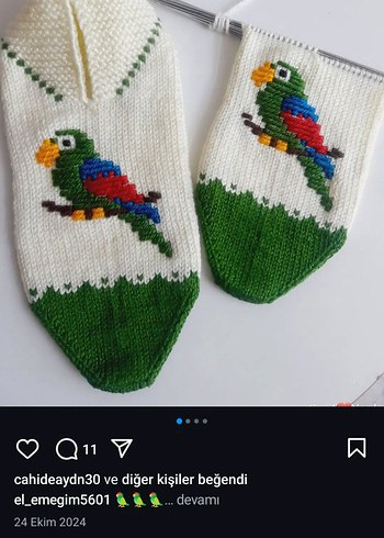 Renkli Nakışlı Erkek Çorapları - Görsel 2