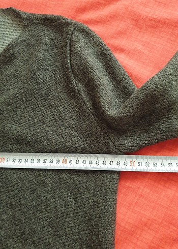 Gri kadın hırka - Görsel 4