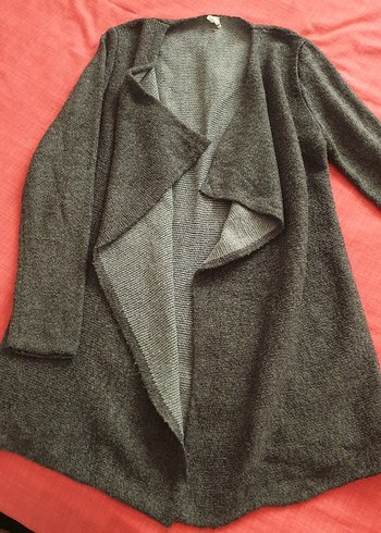 Gri kadın hırka - Görsel 6