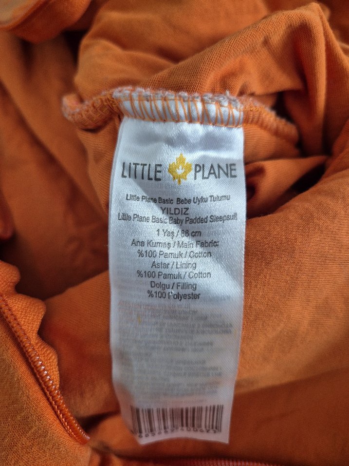 Uzun Kollu Fermuarlı Bebek Tulum - Görsel 3