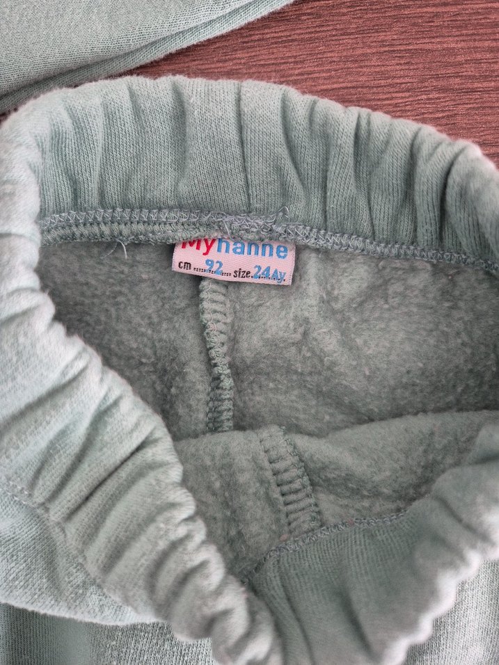 Yeşil Kız Bebek Takımı Uzun Kollu - Görsel 4