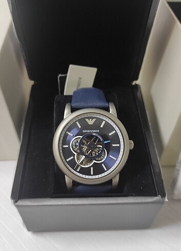 Beden lacivert Renk Emporio Armani meccanico orijinal sıfır kutusunda otomatik