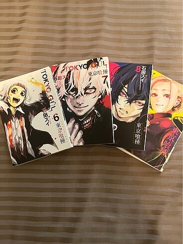 Beden TOKYO GHOUL MANGA SERİSİ (1-14) 13 EKSİK!!!