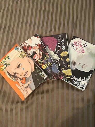 Beden Renk TOKYO GHOUL MANGA SERİSİ (1-14) 13 EKSİK!!!