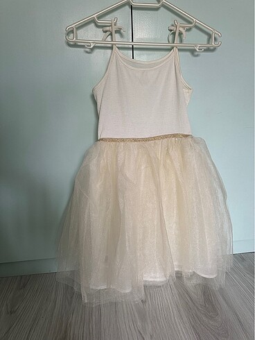8 Yaş Beden beyaz Renk H&M çocuk elbise