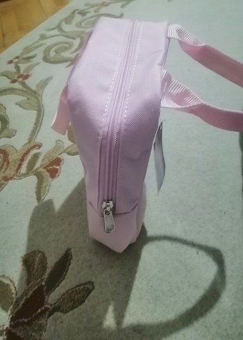 Pembe Desenli Yemek Çantası - Görsel 2