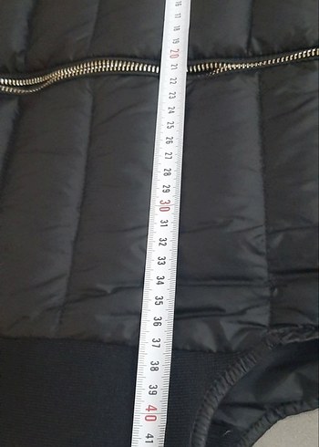 Zara Kuş Tüyü Yelek - Görsel 6