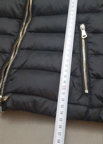 Zara Kuş Tüyü Yelek - Görsel 5