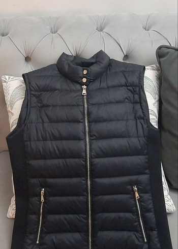 Zara Kuş Tüyü Yelek - Görsel 2