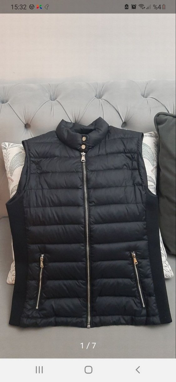 Zara Kuş Tüyü Yelek - Görsel 2