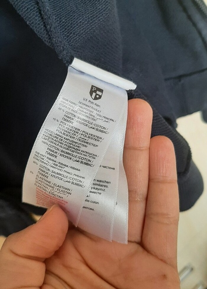 Us polo sweatshirt orjinaldir - Görsel 3