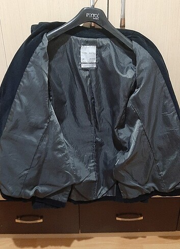 Orjinal  Boys siyah kadife ceket  - Görsel 4