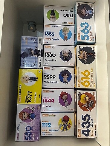 Nendoroid Figür Anime Haikyuu Hxh Mha Aot Ash