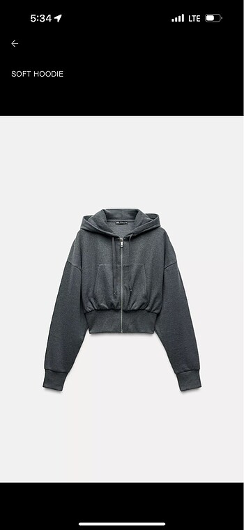 ZARA SWEATSHİRT