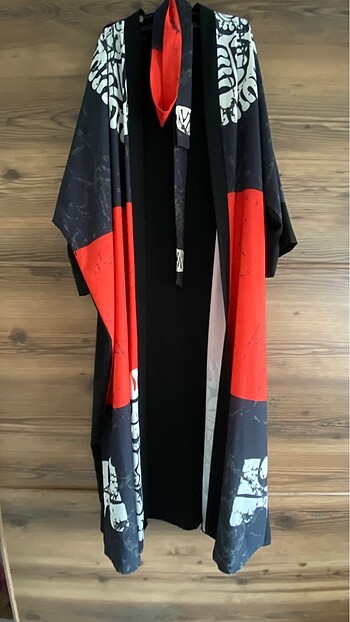 uzun ceket kimono