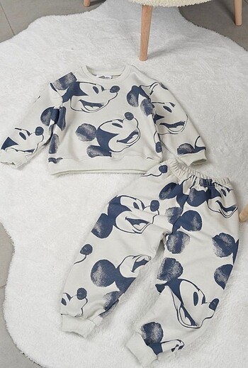 ZARA MICKEY ÇOCUK ALT ÜST TAKIM