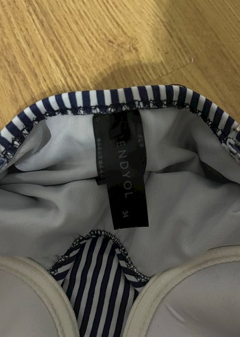 Zebra Desenli Strappy Mayo - Görsel 3