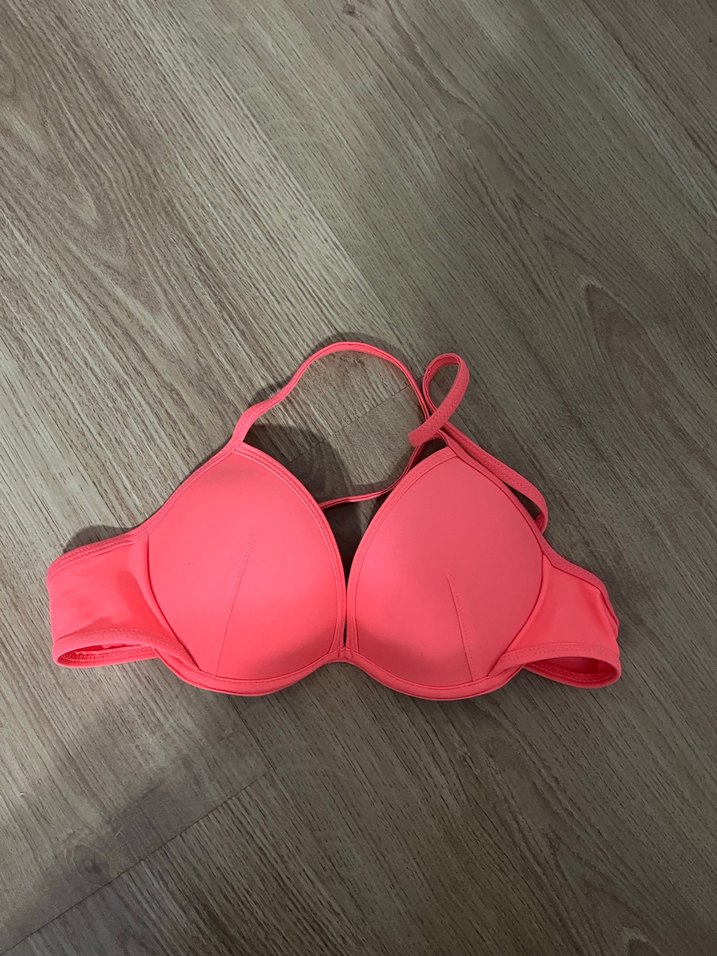 Pembe Kemer Tokalı Kadın Bikini Üstü - Görsel 2