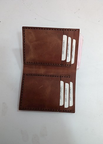 Kahverengi Minimalist Erkek Cüzdan - Görsel 2