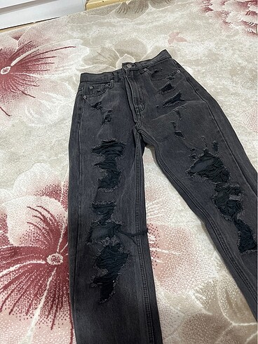 s Beden gri Renk PULL AND BEAR SİYAH JEAN