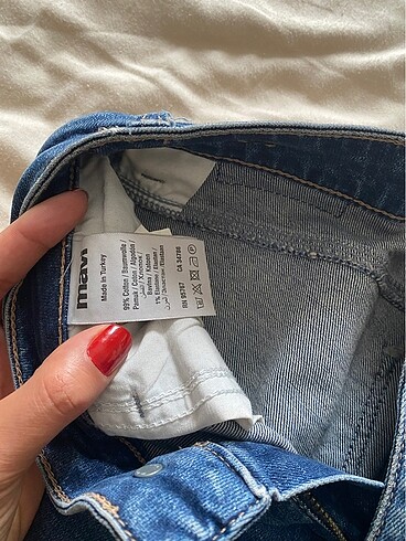 36 Beden Mavi marka jean