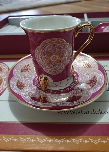 Lucky art 4 kişilik fincan takımı 