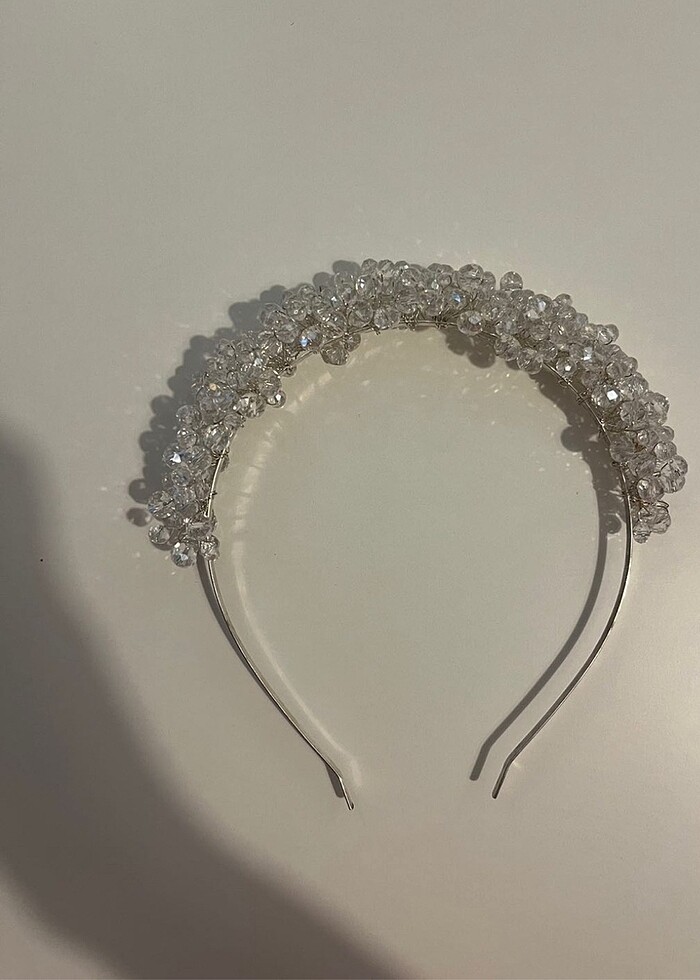 Boncuklu gelin tacı - Görsel 5