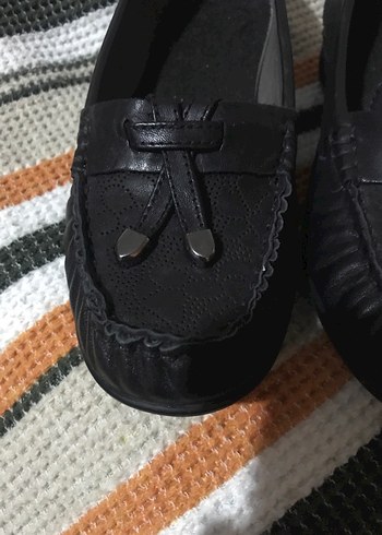 Siyah Deri Tokalı Erkek Çocuk Loafer - Görsel 2