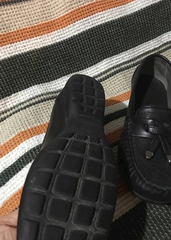 Siyah Deri Tokalı Erkek Çocuk Loafer - Görsel 4