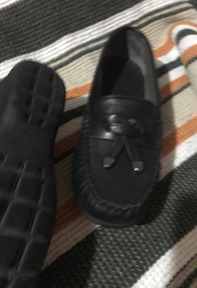 Siyah Deri Tokalı Erkek Çocuk Loafer - Görsel 3