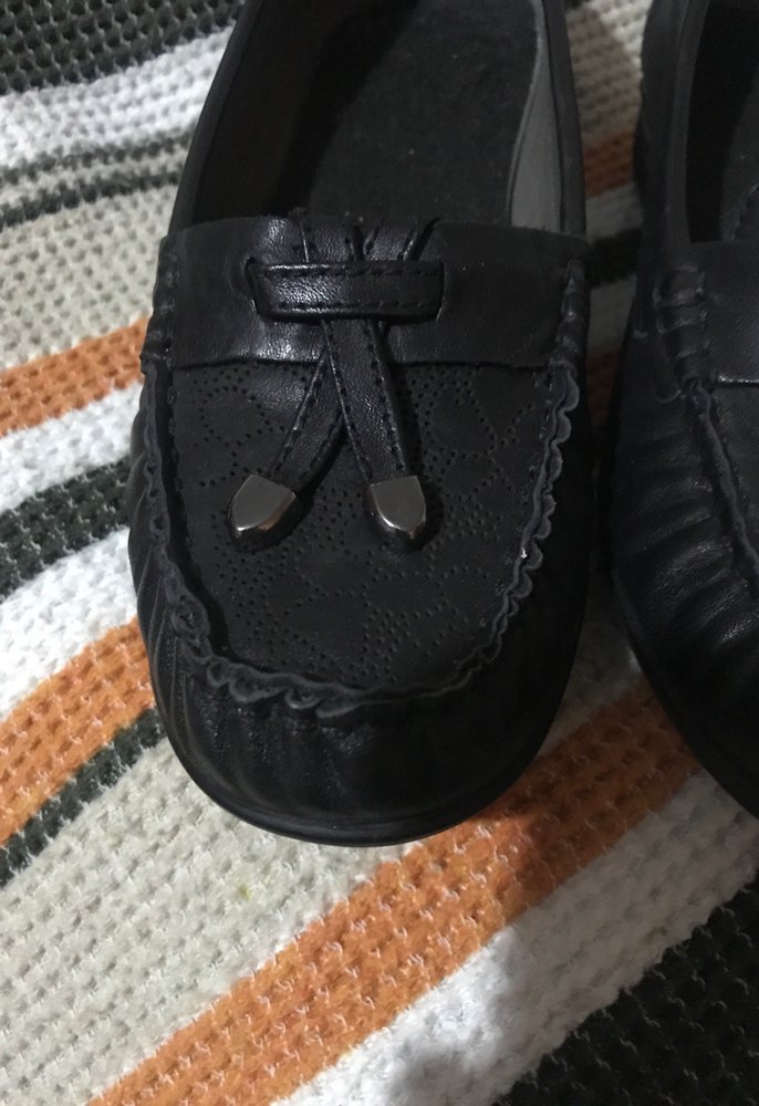 Siyah Deri Tokalı Erkek Çocuk Loafer - Görsel 2