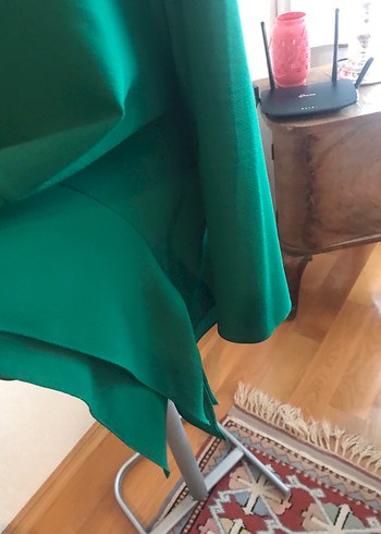 Uzun Kollu Yeşil tunik - Görsel 7