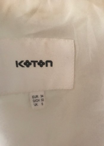 Kısa Beyaz Kadın Blazer - Görsel 7