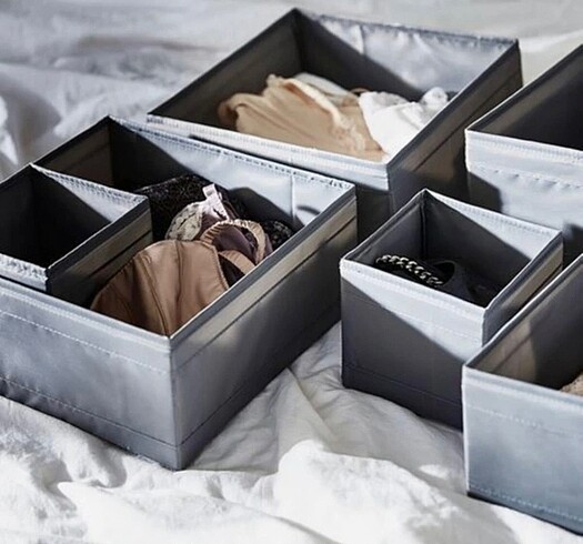 Ikea skubb dolap ve çekmece içi düzenleyici