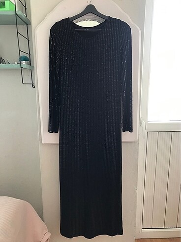 Zara Siyah elbise