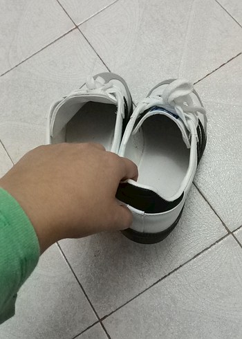 37 Beden beyaz Renk Adidas samba Spor Ayakkabı