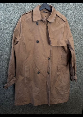 Kadın Camel Trençkot - Görsel 2